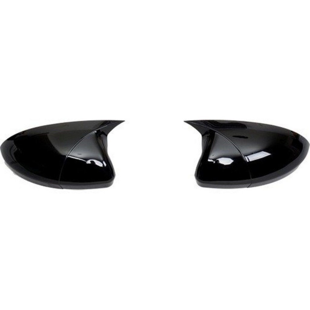 Opel Insignia Uyumlu (2017-2012) Batman Yarasa Ayna Kapağı (Parlak Siyah)