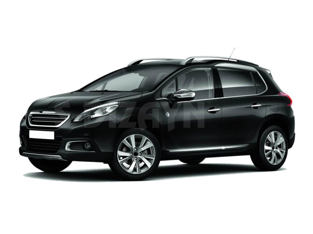 Peugeot 2008 Uyumlu Krom Kapı Kolu 4 Kapı 2013-2019