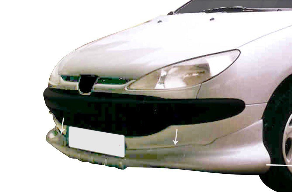 Peugeot 206 Uyumlu Ön Tampon Altı (5 Kapı) Fiber 1998-2012