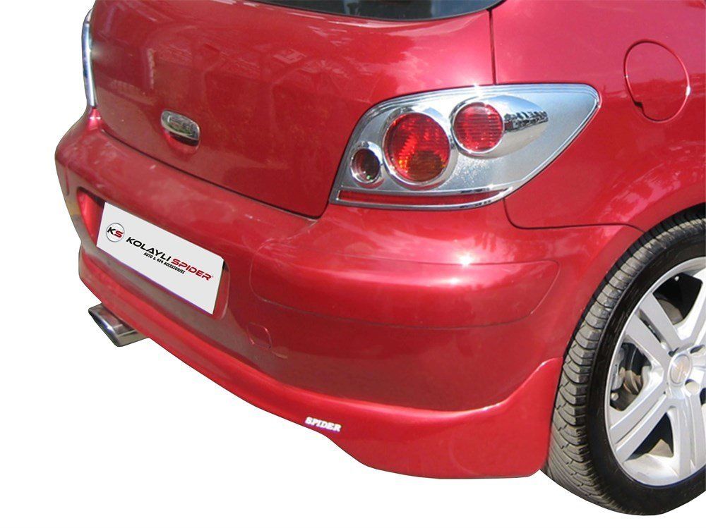 Peugeot 307 Uyumlu Arka Tampon Altı Fiber 2001-2008