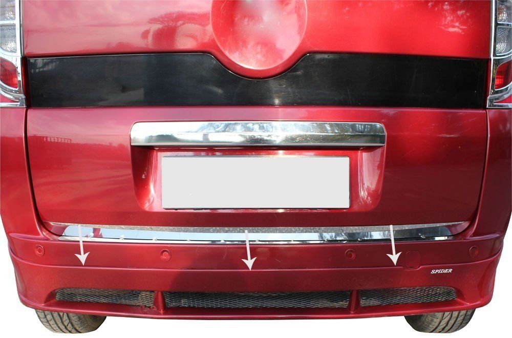 Peugeot Bipper Uyumlu Arka Tampon Altı (Telli) Fiber 2008 Ve Sonrası