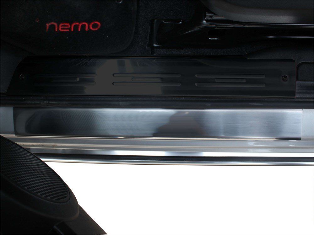 Peugeot Bipper Uyumlu Kapı Eşiği 2 Parça Krom 2008 Ve Sonrası