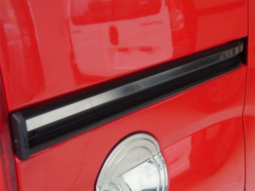 Peugeot Bipper Uyumlu Sürgülü Kapı Çıtası 2 Parça Krom 2008 Ve Sonrası