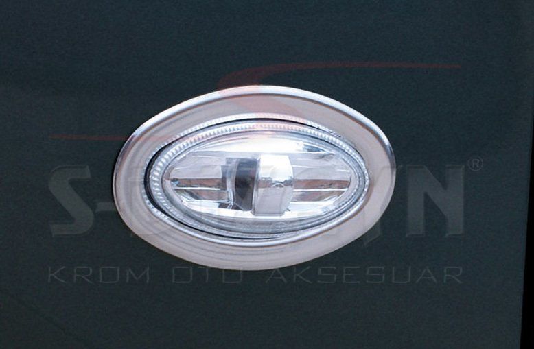 Peugeot Partner Uyumlu Tepee Krom Sinyal Çerçevesi 2 Parça 2008-2018