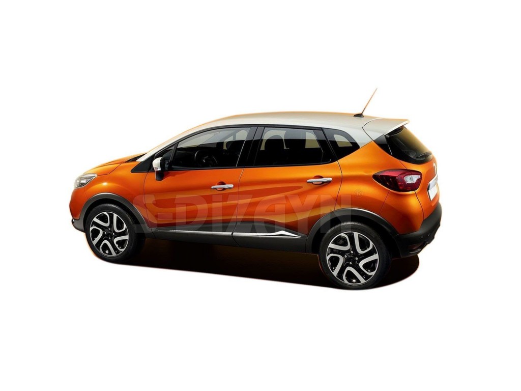Renault Captur Uyumlu Krom Kapı Kolu 4 Kapı 2013-2020