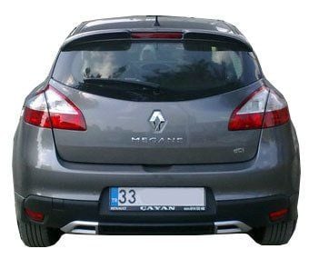 Renault Megane Uyumlu 3 (2009-2013) Sport Difüzör (Plastik)