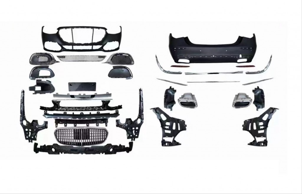 W223 S Serisi 2021+ Maybach Body Kit (Krom Sis Kapaklı)