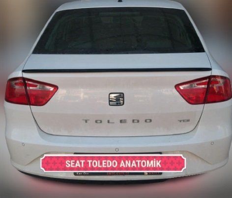 Seat Toledo Uyumlu -2013 Anatomik Spoiler Boyalı