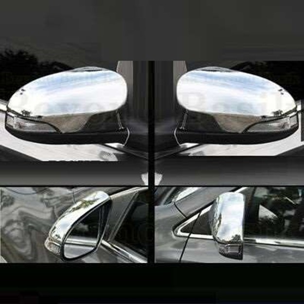 Toyota Corolla Uyumlu 2013 2018 Ayna Kapağı Abs Krom Parça