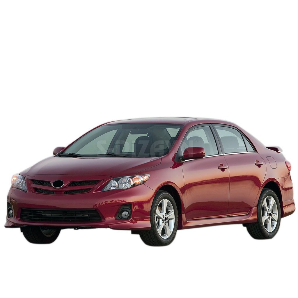 Toyota Corolla Uyumlu Krom Cam Çıtası 4 Parça. 2007-2013
