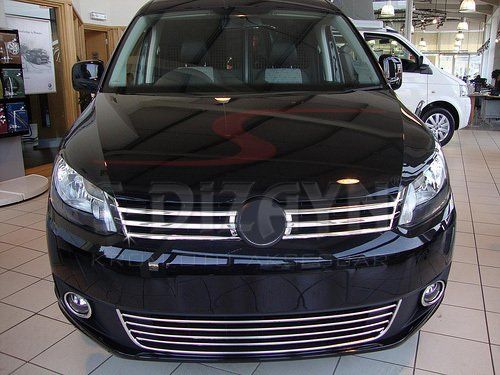Volkswagen Caddy Uyumlu Krom Ön Panjur 2 Parça 2010-2015