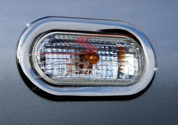 Volkswagen Caddy Uyumlu Krom Sinyal Çerçevesi 2 Parça 2004-2015