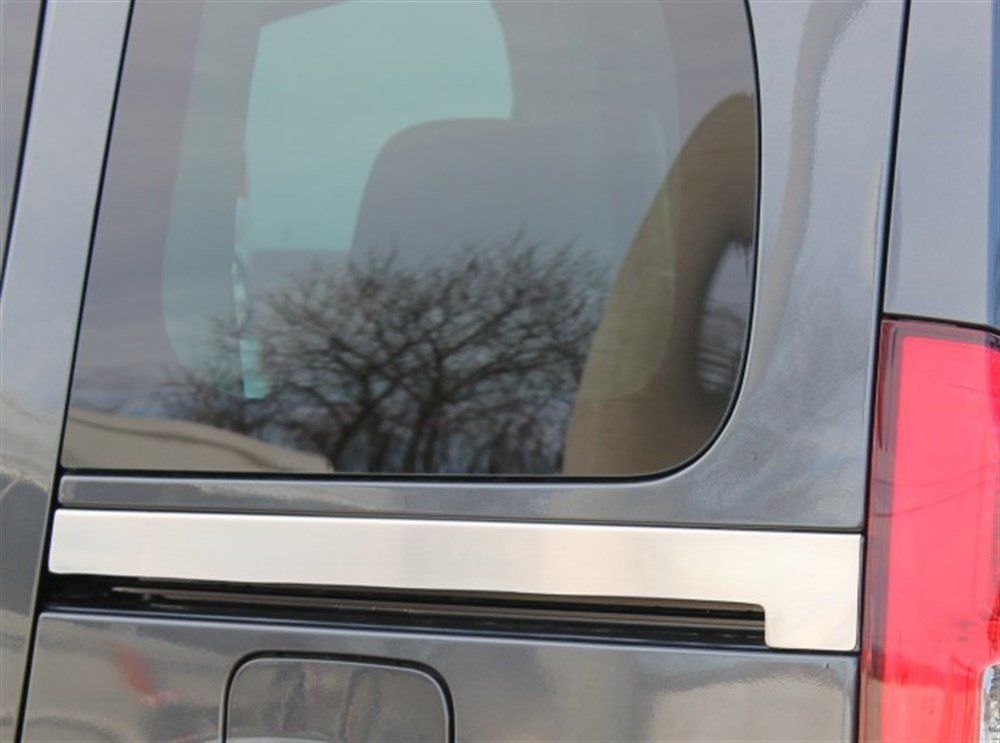 Volkswagen Caddy Uyumlu Sürgülü Kapı Çıtası 2 Parça Krom 2010-2014