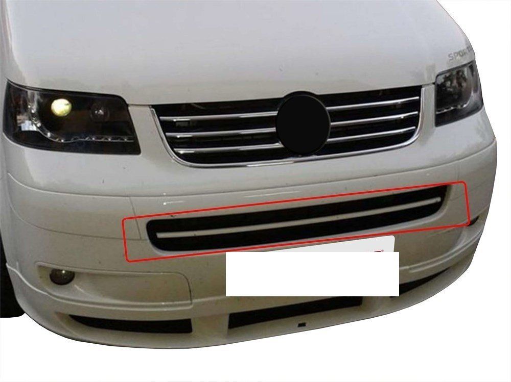 Volkswagen Caravelle Uyumlu Ön Tampon Çıtası  Krom 2003-2010