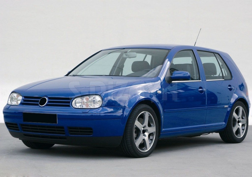Volkswagen Golf Uyumlu 4 Krom Cam Çıtası 4 Parça 1998-2004