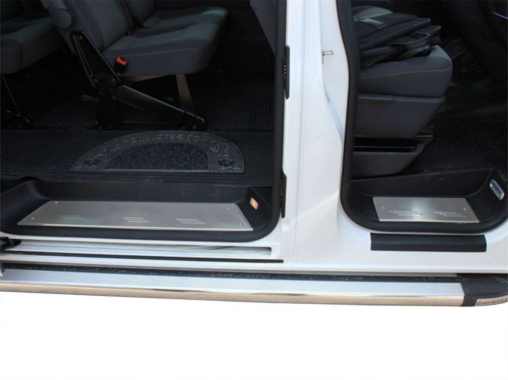 Volkswagen Multivan Uyumlu T5.5 Kapı Eşiği 3 Parça Krom 2010 Ve Sonrası