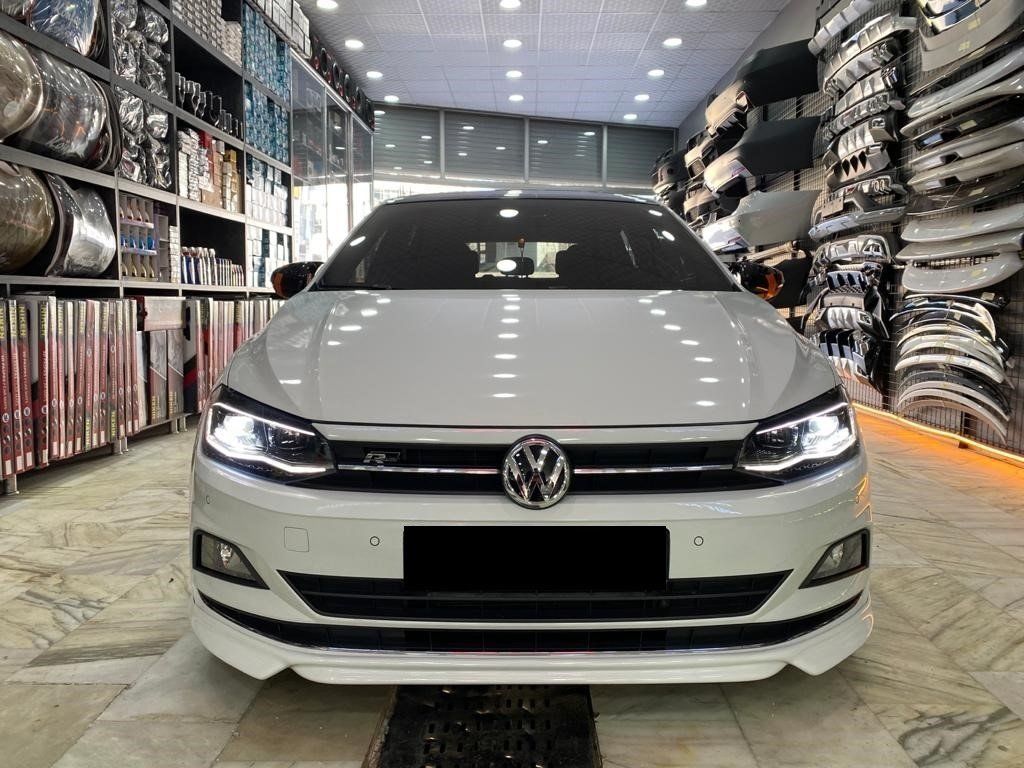 Volkswagen Polo Uyumlu Ön Tampon Eki -2018 (Tek Renk)