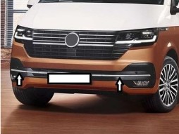 Volkswagen Transporter Uyumlu 45297 Ön Tampon Çıtası Paslanmaz Çelik -2019 Parça