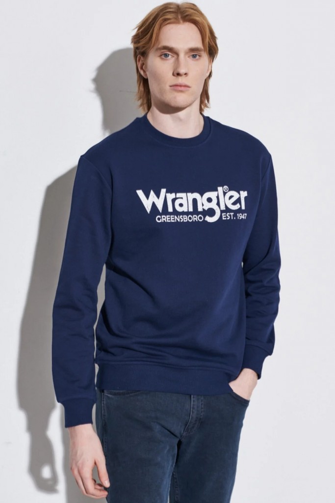 Sweatshirt Wrangler Erkek Sweatshirt W212025410
