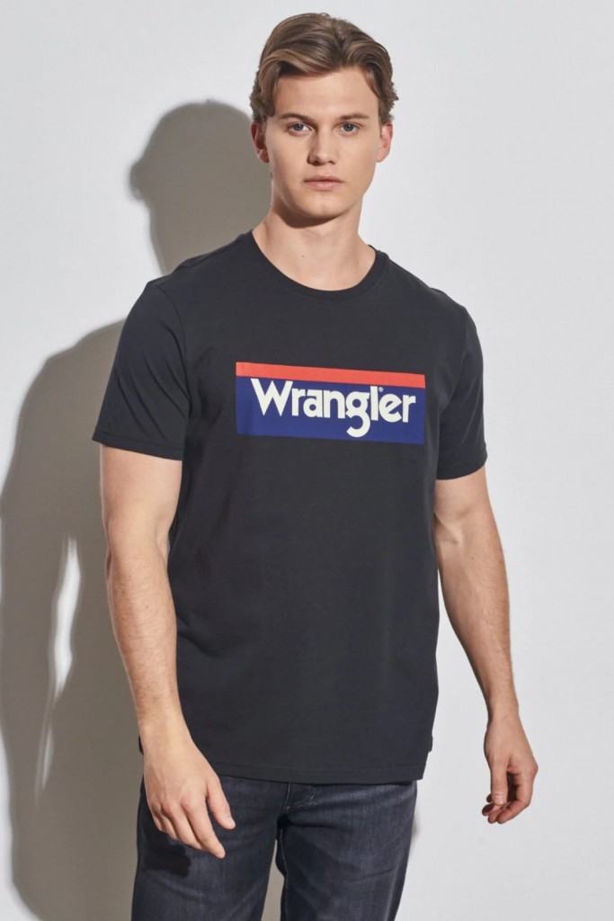 T-Shirt Wrangler Erkek T-Shirt W7H4D3Xv6