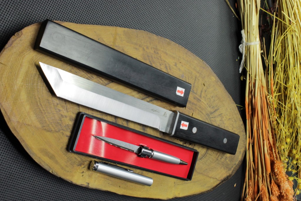 28 Cm Orijinal Kobun Samuray Bıçak Ve Kalem Bıçak
