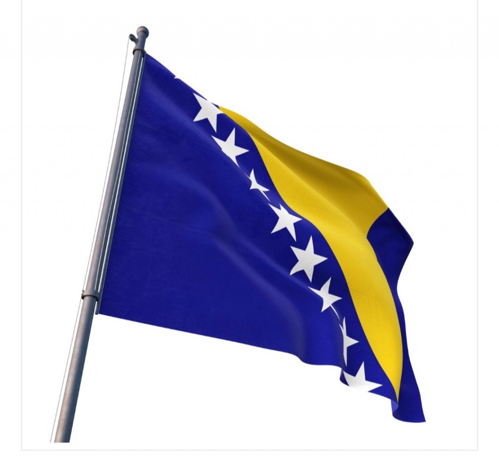 Bosna Hersek Bayrağı-100X150 Cm