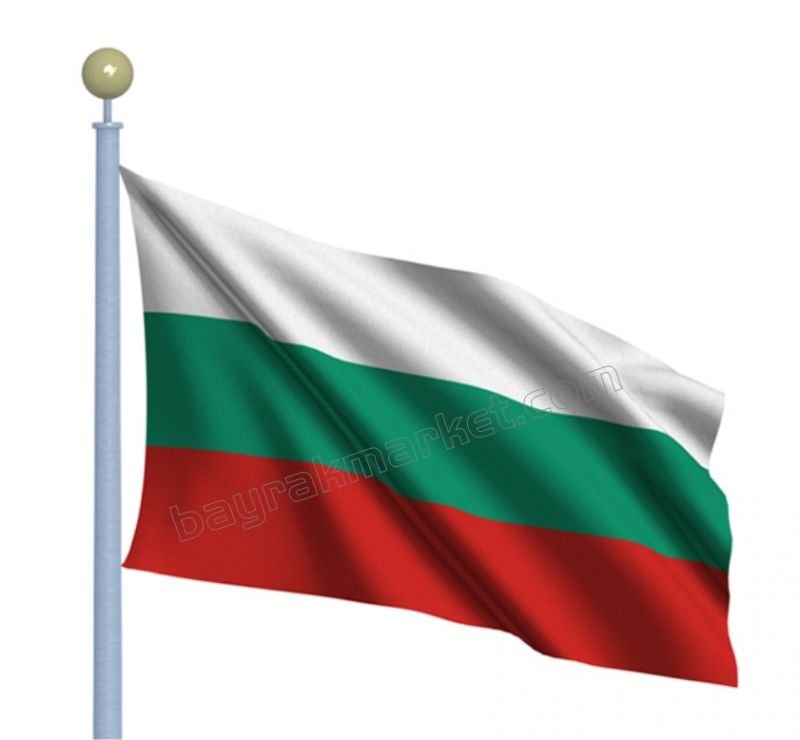Bulgaristan Devleti Gönder Bayrağı 100X150