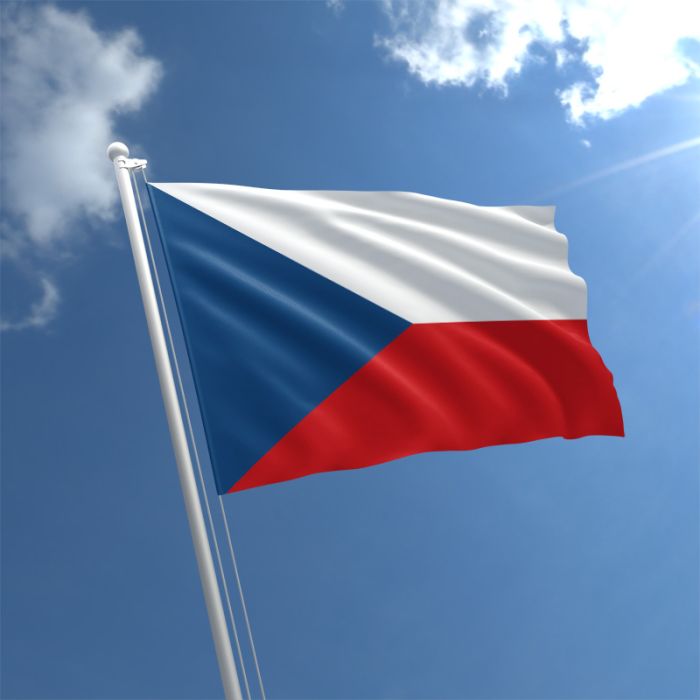Çek Cumhuriyeti Devlet Gönder Bayrağı 100X150