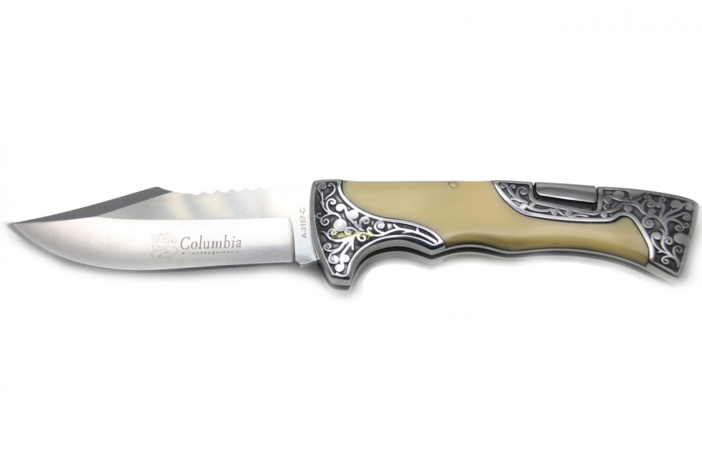 Colombia A3157-C Full Rivet Pocket Knife