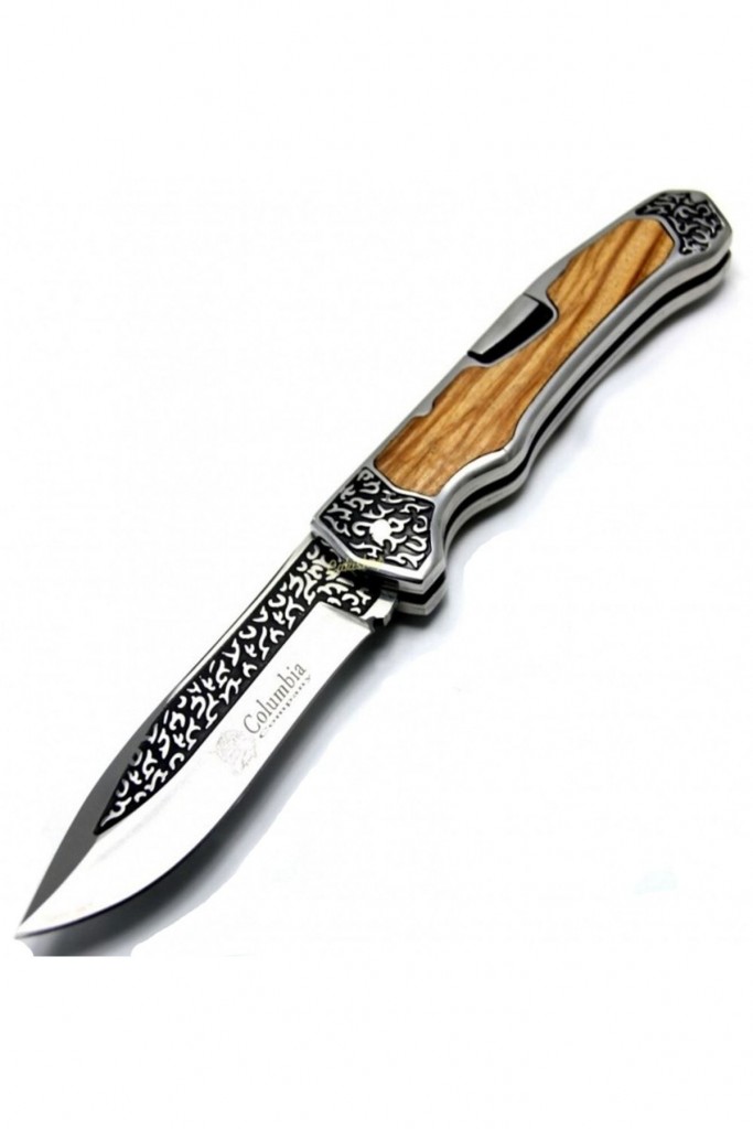 Colombia B3154-D Full Rivet Pocket Knife