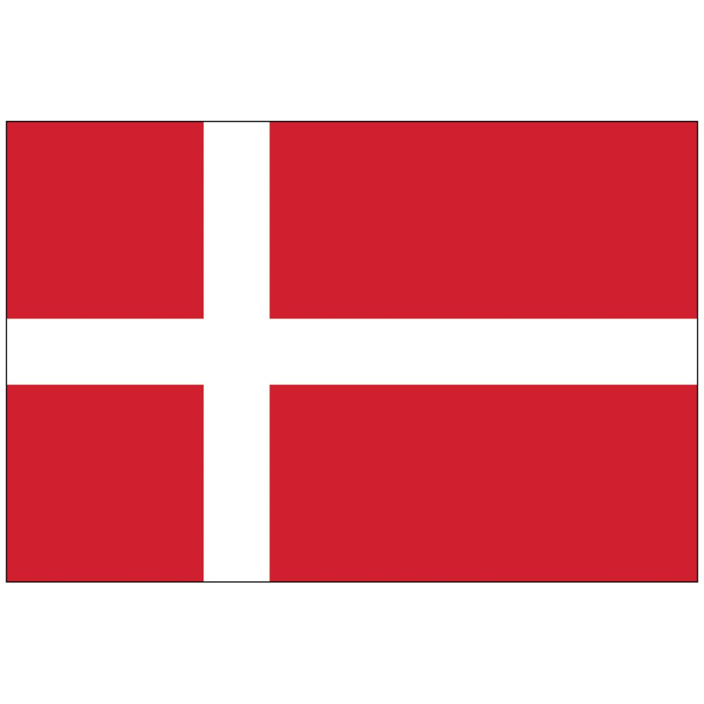 Danimarka Bayrağı (30X45 Cm)