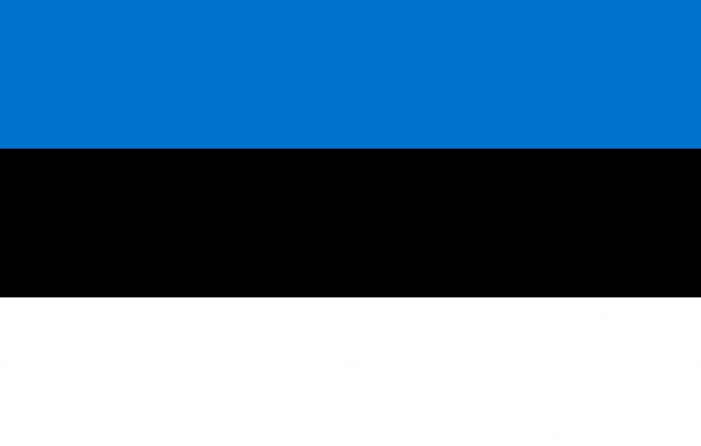 Estonya Bayrağı (50X75 Cm)