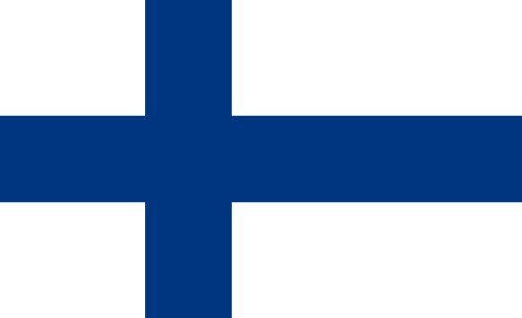 Finlandiya Bayrağı (30X45 Cm)