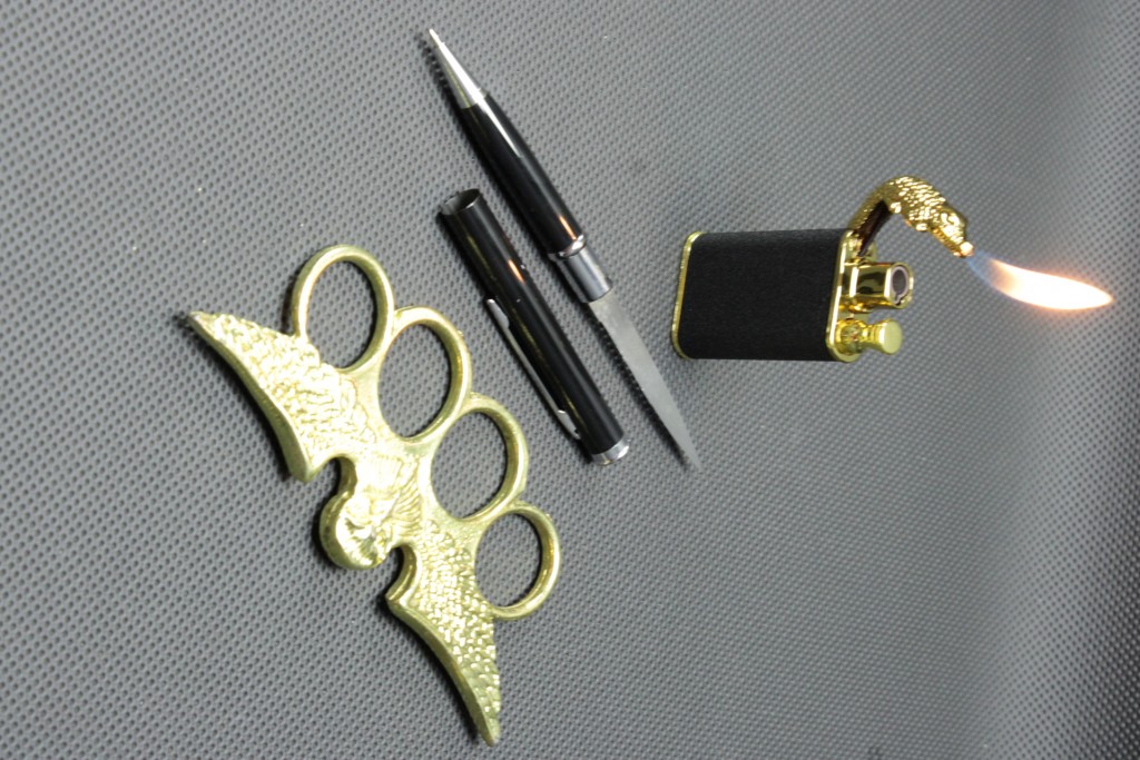 Gizli Kalem Çakı Ve Gold Baykuş Mustali 3Lü Set