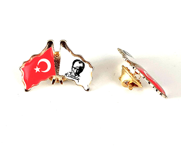 İkili Ata-Türk Rozeti (30'Lu)