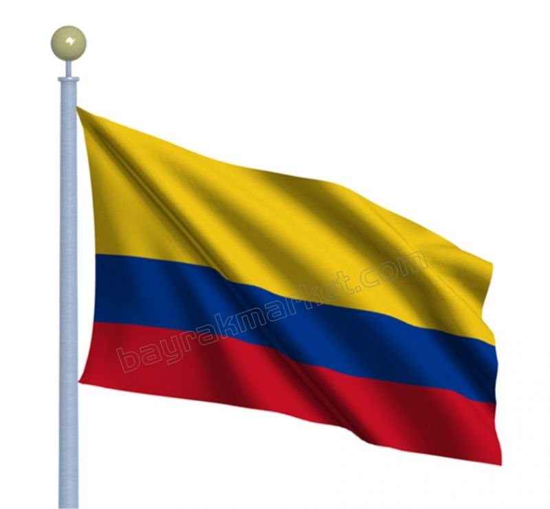 Kolombiya Devlet Gönder Bayrağı 70X105