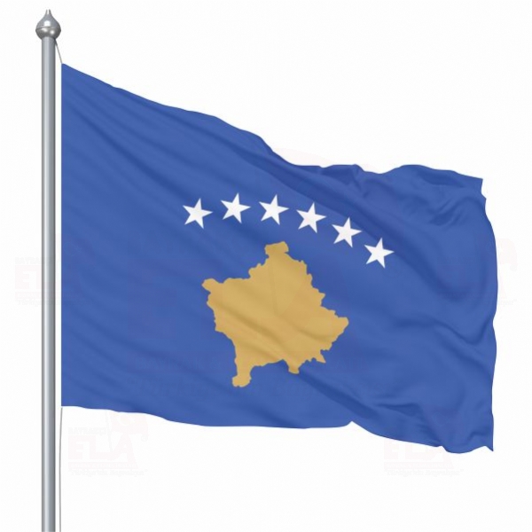 Kosova Devleti Gönder Bayrağı 100X150