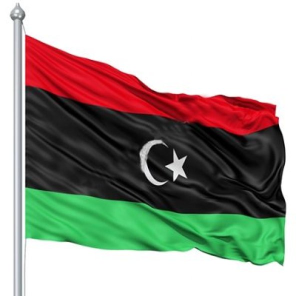 Libya Bayrağı (30X45 Cm)