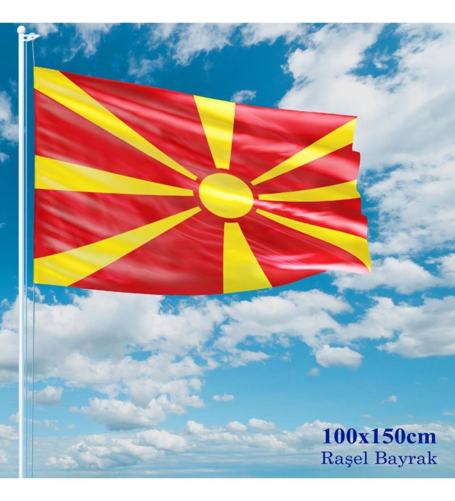 Makedonya Bayrağı-100X150