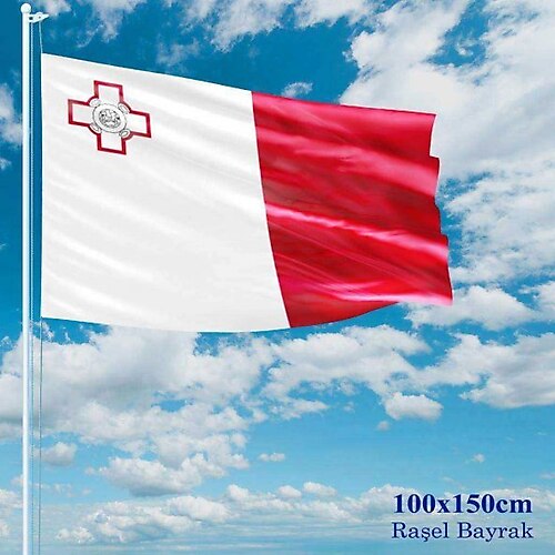 Malta Bayrağı-100X150