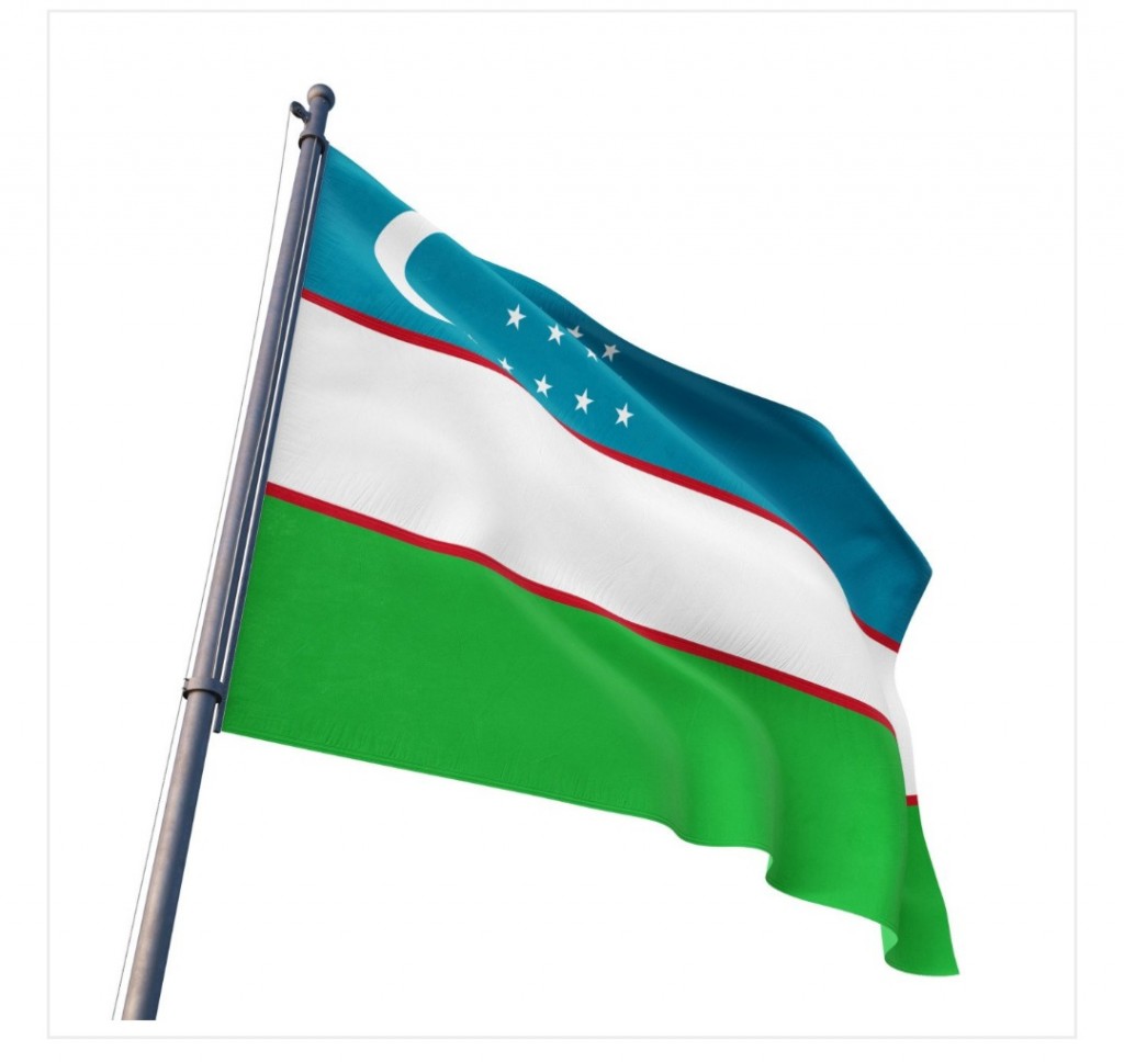 Özbekistan Bayrağı-100X150
