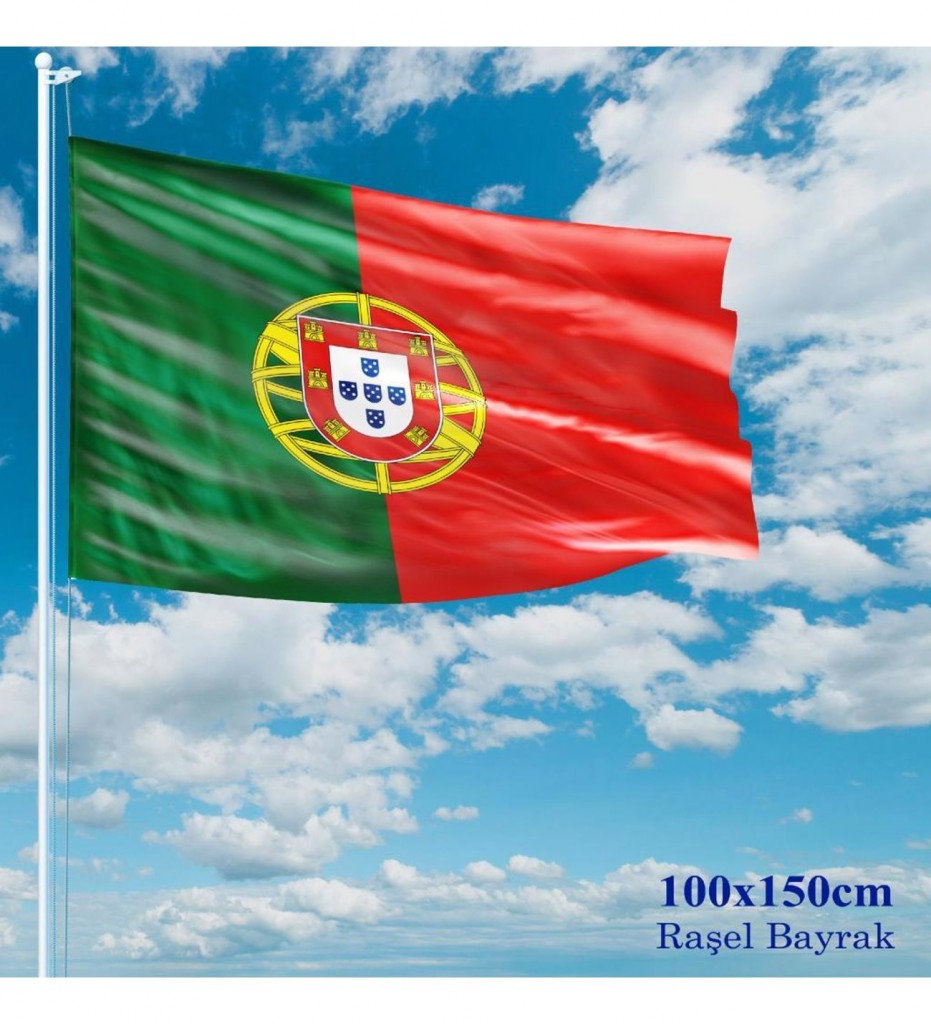 Portekiz Bayrağı 100X150 Cm