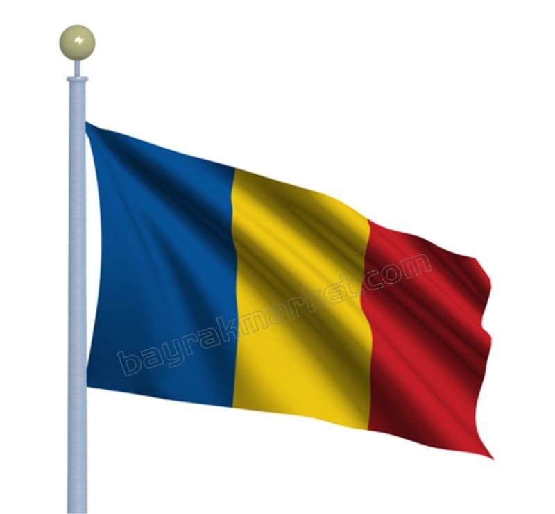 Romanya Bayrağı (50X75 Cm)