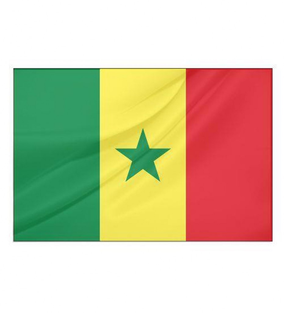 Senegal Devlet Bayrağı (50X75 Cm)