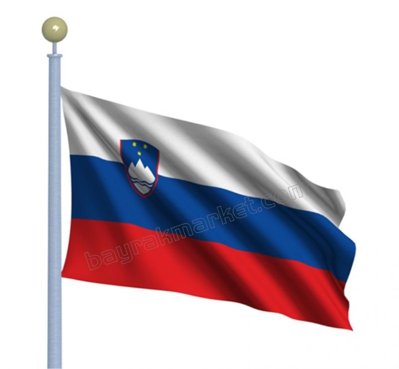 Slovenya Bayrağı (50X75 Cm)