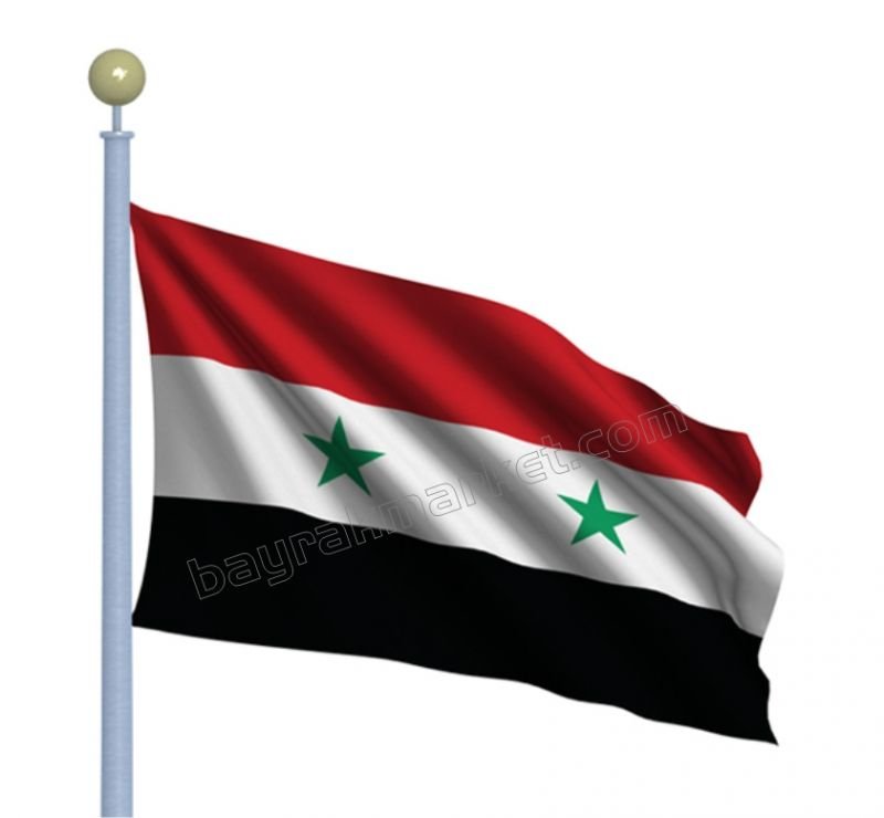 Suriye Devlet Gönder Bayrağı 70X105