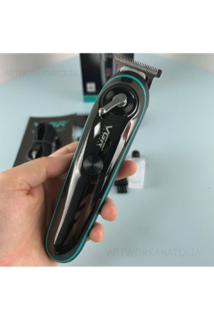 Artworkanatoli̇a V-075 Digital Göstergeli Usb Şarjlı Profesyonel Tıraş Makinesi