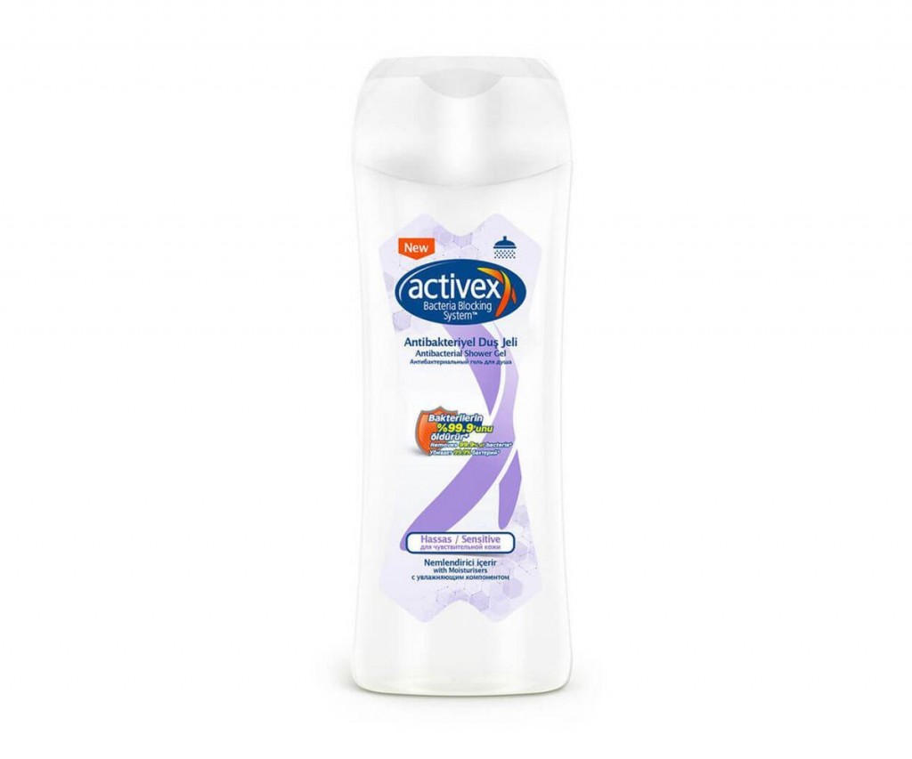 Activex Antibakteriyel Duş Jeli Hassas 450 Ml