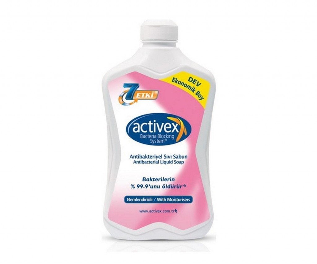 Activex Antibakteriyel Sıvı Sabun 1.5 Lt Nemlendirici 1500