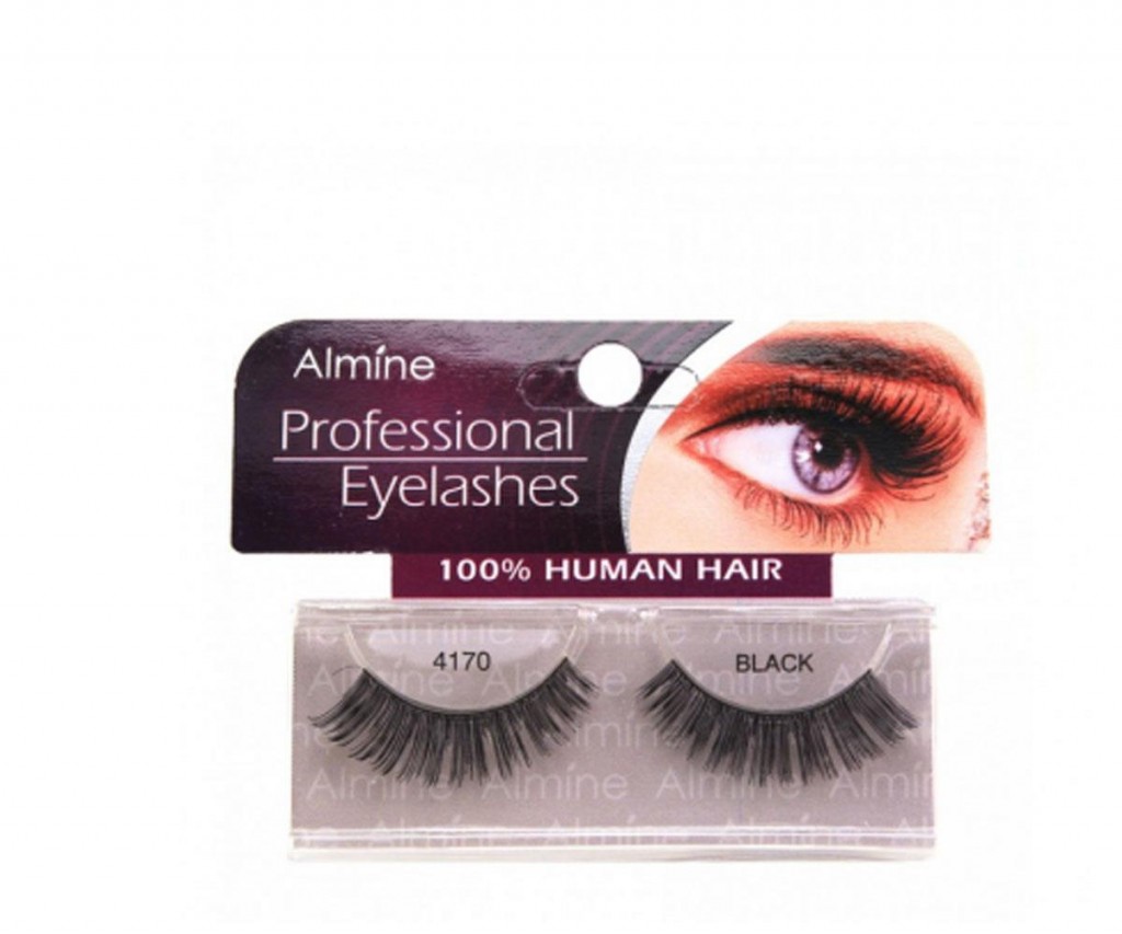Almine Profesiosnal Eyelashes Black 4170